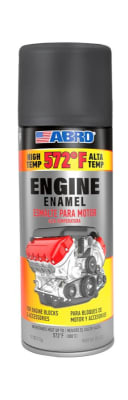 ABRO PINTURA ALTA TEMPERATURA AUTOMOTRIZ NEGRO 400ML