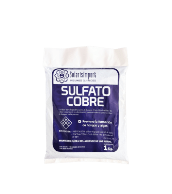 SOLARIS SULFATO DE COBRE KG1