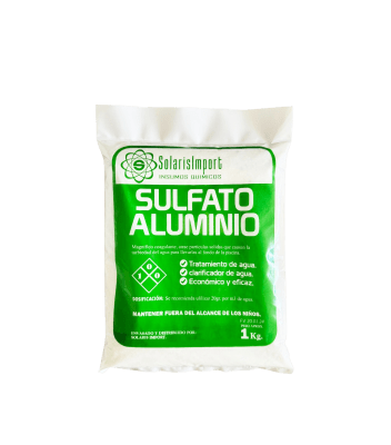 SOLARIS SULFATO DE ALUMINIO KG1
