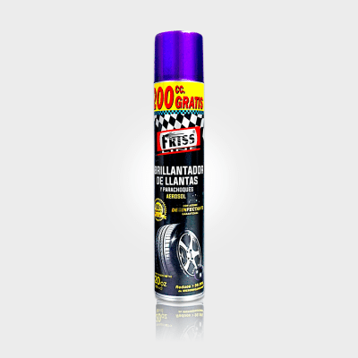 FRISS ABRILLANTADOR DE LLANTAS SPRAY 600ML1