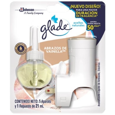 GLADE ELECTRICO ACEITE COMPLETO VARIADO 21ML