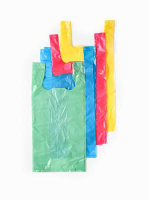 BOLSA COLORES CON ASA 21*24'' PAQ X100