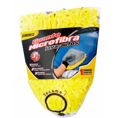 SIMONIZ GUANTE MICRO FIBRA AMARILLO1
