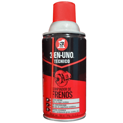 3 EN UNO LIMPIADOR DE FRENOS 300ml