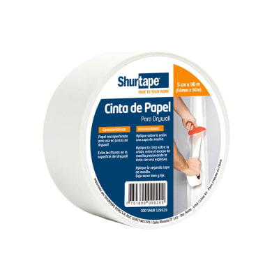 SHURTAPE CINTA DE PAPEL DRYWALL1
