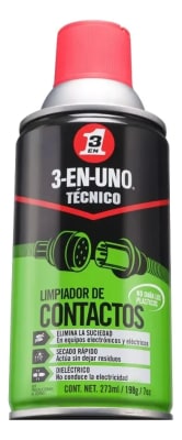 3 EN UNO LIMPIADOR DE CONTACTOS 273ml