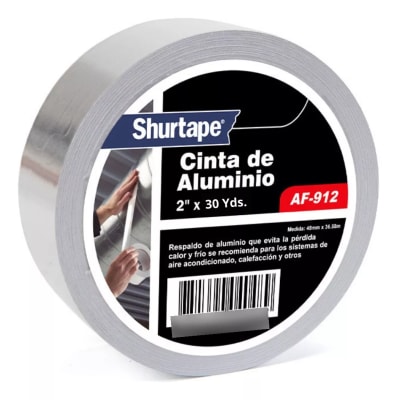 SHURTAPE CINTA DE ALUMINIO 2 X 30 YDS