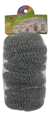 ESPONJA DE ACERO PAQ X 6