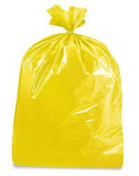 BOLSA AMARILLA 75 LT PAQ X100