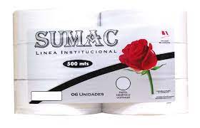 SUMAC PAPEL JUMBO PESADO 500mts x6