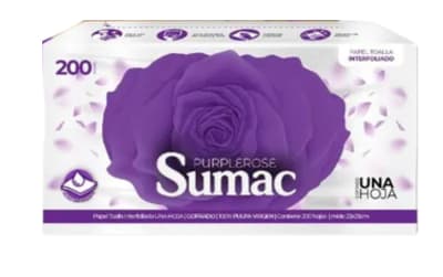 SUMAC PAPEL INTERFOLEADO 200HOJAS