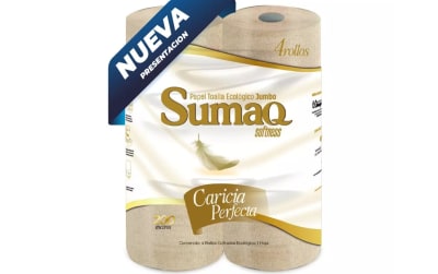SUMAC PAPEL TOALLA ECO 200MT X 4 ROLLOS