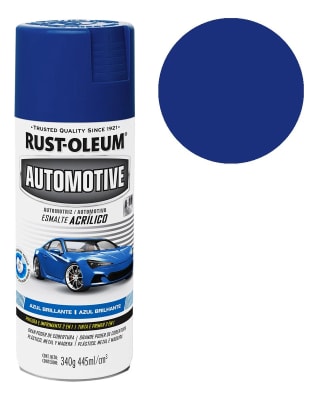 RUST OLEUM AUTOMOTIVE PINTURA ACRILICO AZUL BRILLANTE1