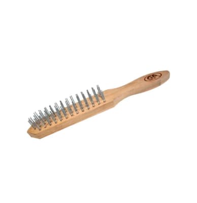 C&A ESCOBILLA DE FIERRO MANGO MADERA