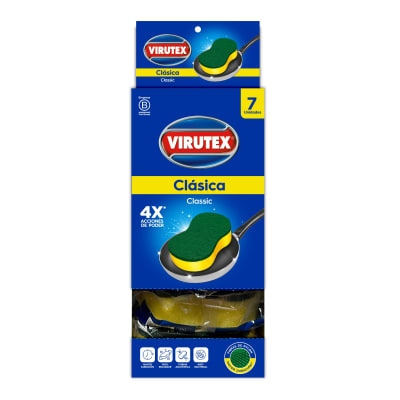 VIRUTEX ESPONJA DOBLE USO CJ X7