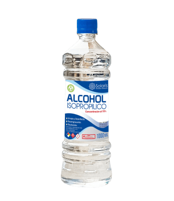 SOLARIS ALCOHOL ISOPROPILICO 70% LT