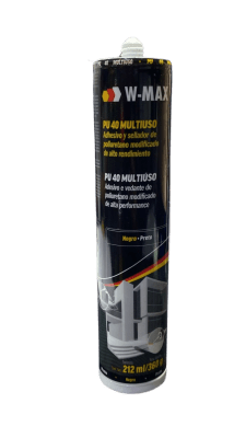 W-MAX PU 40 MULTIUSO SELLADOR NEGRO 360g1
