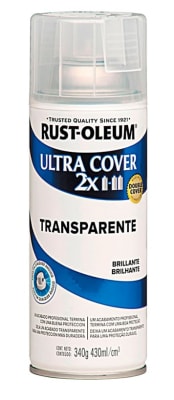 RUST OLEUM ULTRA COVER TRANSPARENTE BRILLANTE