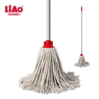 LIAO TRAPEADOR DE ALGODON 320GR CON PALO
