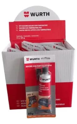 WURTH SILICONA NEUTRA NEGRA HT 60G ALT TEMPERATURA1