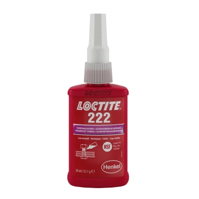 LOCTITE FIJADOR DE ROSCAS 222 50ML