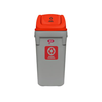 BASA PAPELERA RINO VAIVEN 120LT