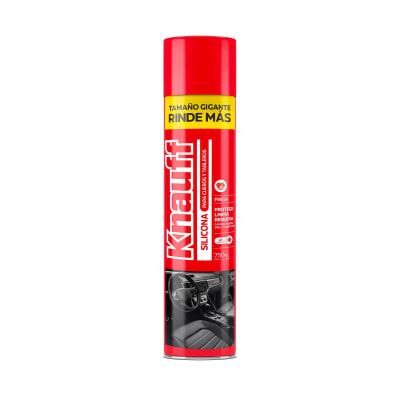 KNAUFF SILICONA CUEROS Y TABLEROS 750ML