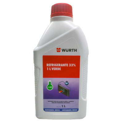 WURTH REFRIGERANTE 30% 1LT VERDE1