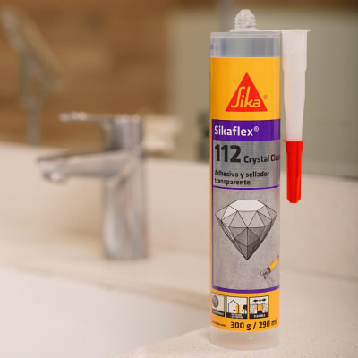 SIKAFLEX SILICONA 112 CRYSTAL CLEAR 290ML