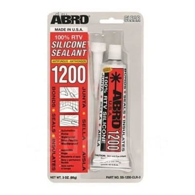ABRO SILICONA 1200 TRANSPARENTE AMERICANO 3onz