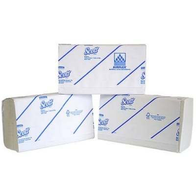 SCOTT PAPEL TOALLA INTERFOLEADO 175 HJS CAJA X 18PAQ