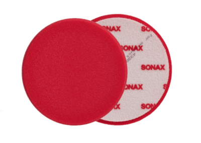 SONAX PAD DE PULIDO DURO ROJO 160MM