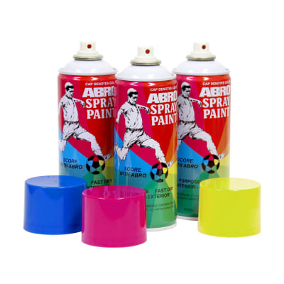ABRO PINTURA SPRAY FLUORESCENTES 400ml
