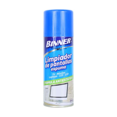 BINNER LIMPIADOR DE PANTALLA ESPUMA 240ML