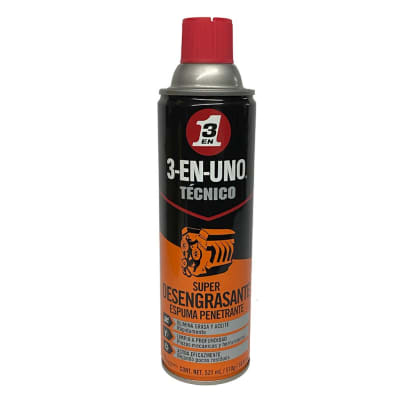 3 EN UNO DESENGRASANTE ESPUMA PENETRANTE 521ml