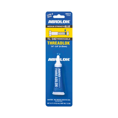 ABRO SELLADOR DE ROSCA AZUL REMOVIBLE TL-342 6ML
