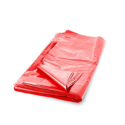 BOLSA ROJA 140 LT ESPESOR 2 PAQ X100