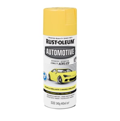 RUST OLEUM AUTOMOTIVE PINTURA ACRILICO AMARILLO BRILLANTE