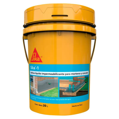 SIKA 1 ADITIVO IMPERMEABILIZANTE 20 LT