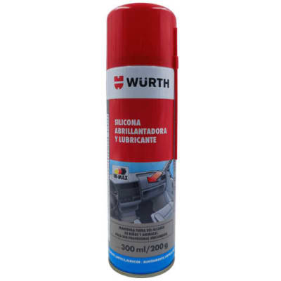 WURTH ABRILLANTADOR Y LUBRICANTE DE SILICON 300ML