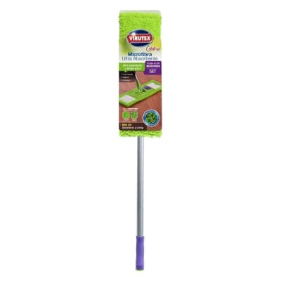 VIRUTEX MOPA PLANA DE MICROFIBRA 45 CM