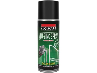 SOUDAL SPRAY ALU-ZINC BRILLO 400ML