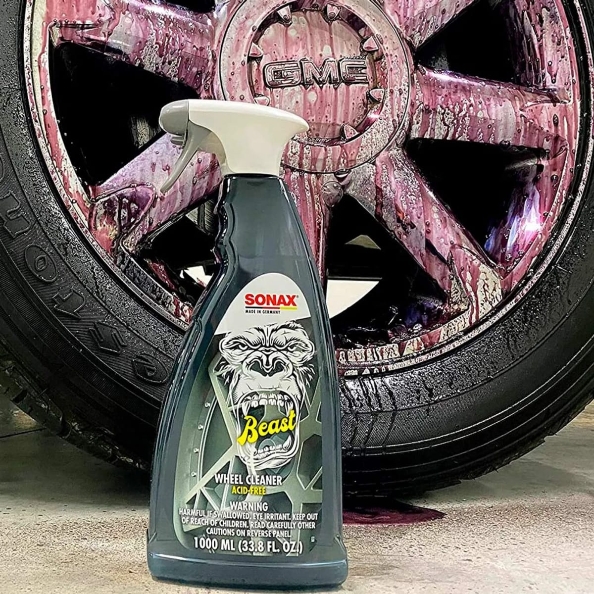 SONAX LIMPIADOR DE AROS / LLANTAS BEAST 1LT1
