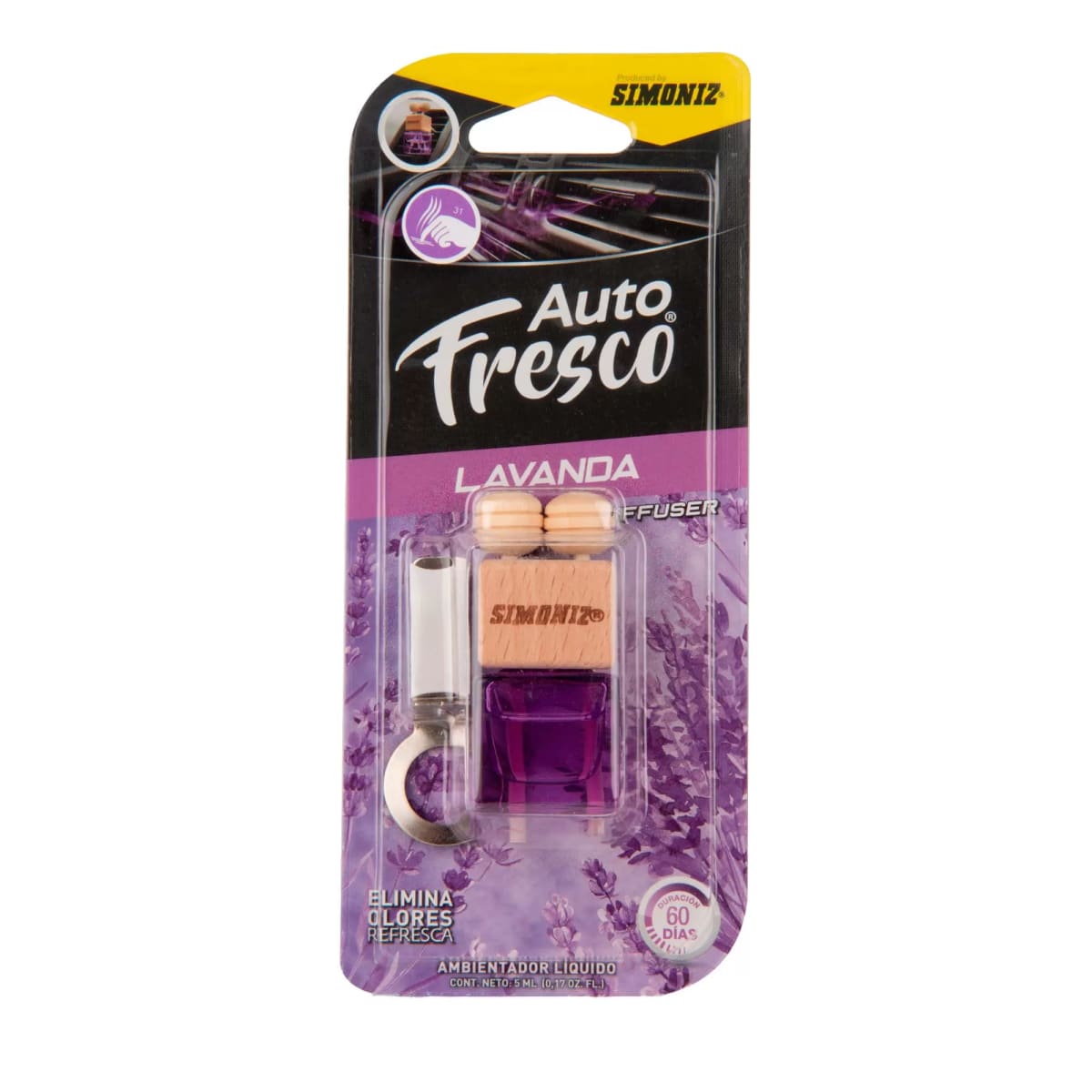 SIMONIZ AMBIENTADOR DIFUSOR CUBO VARIADO 5ML2