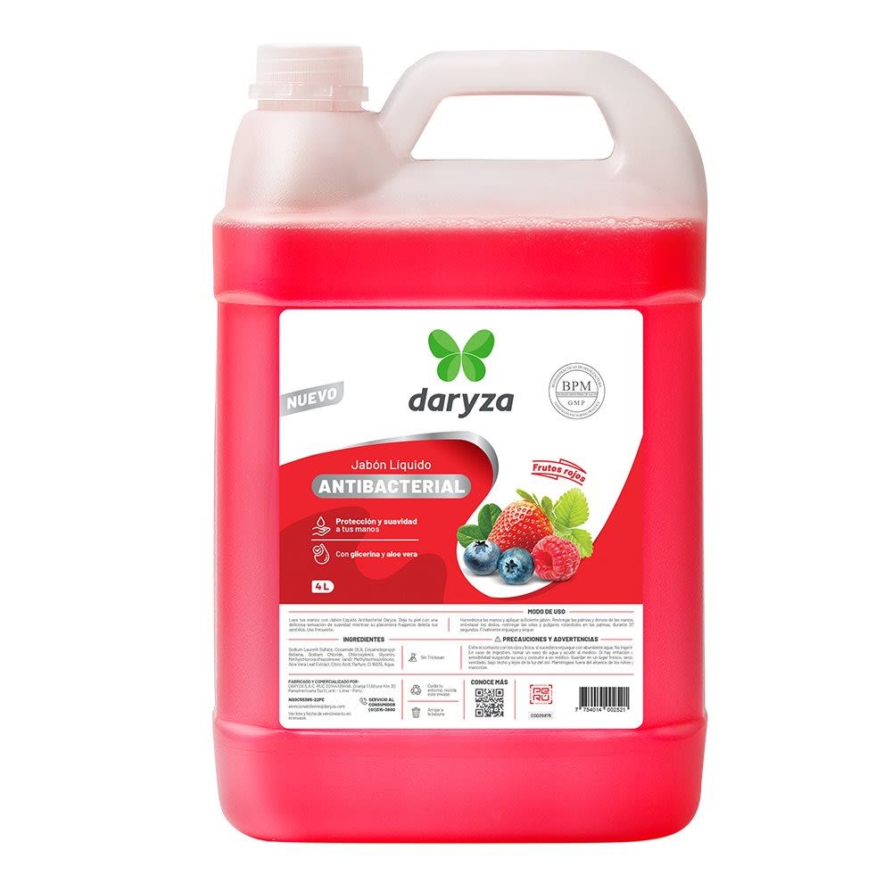 DARYZA JABON ANTIBACTERIAL GLN1