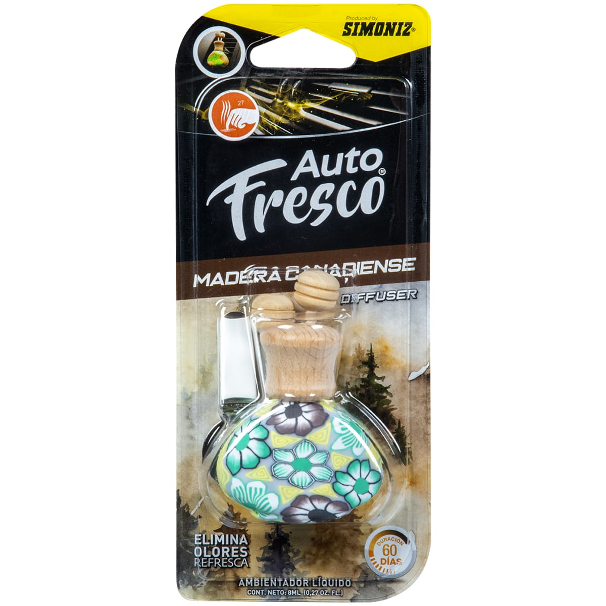SIMONIZ AMBIENTADOR DIFUSOR JARRITA VARIADO 8ML1