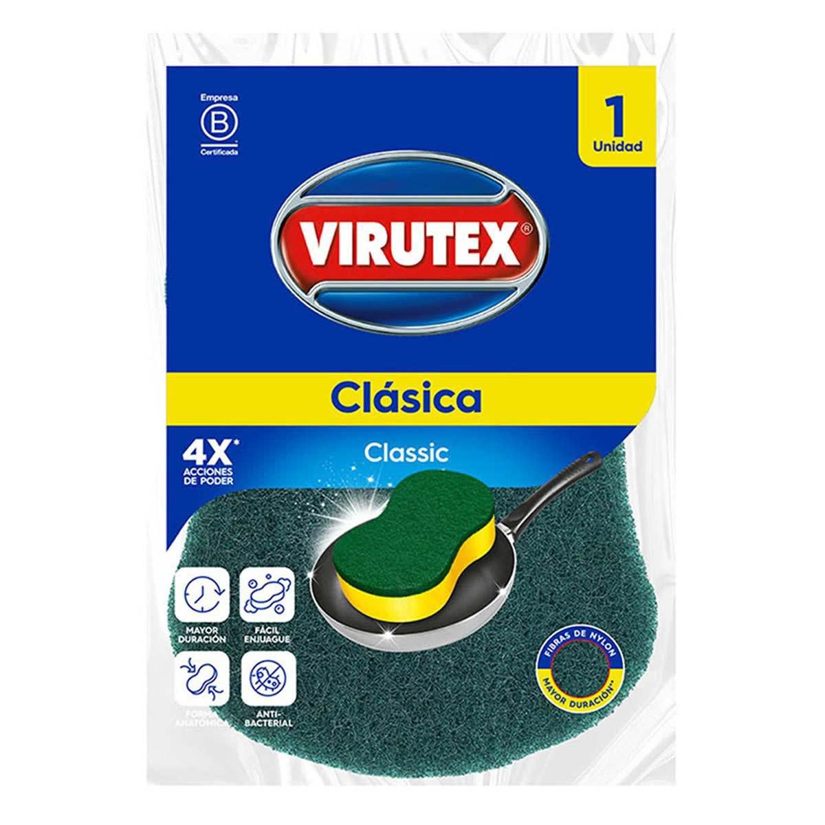 VIRUTEX ESPONJA DOBLE USO CJ X72