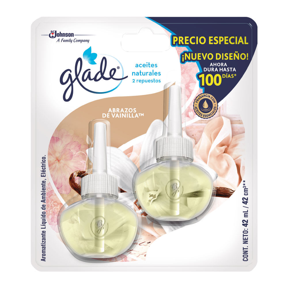 GLADE ELECTRICO ACEITE REPUESTO VARIADO 21ML1