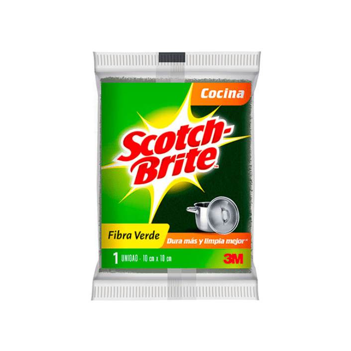 SCOTCH BRITE ESPONJA VERDE 1