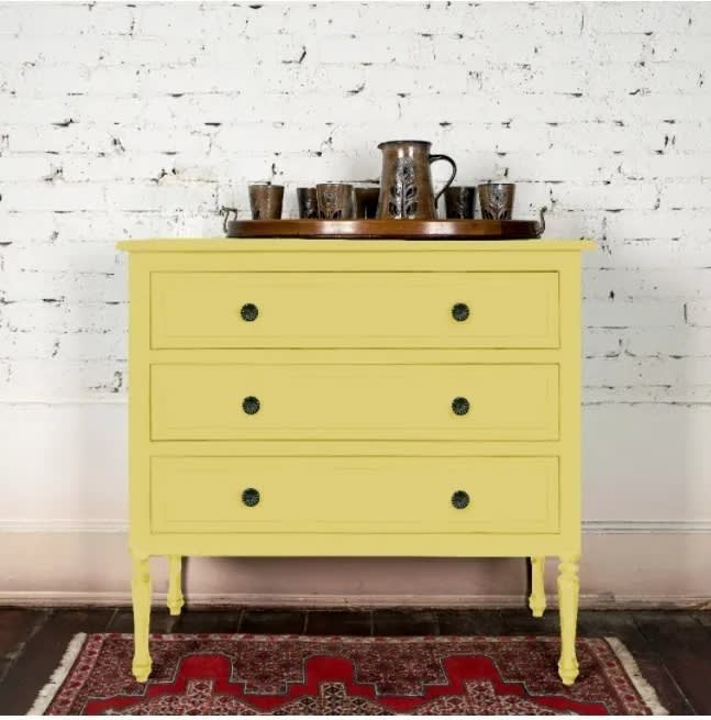 RUST OLEUM CHALKED PINTURA BROCHABLE AMARILLO AMANECER 0,887LT2